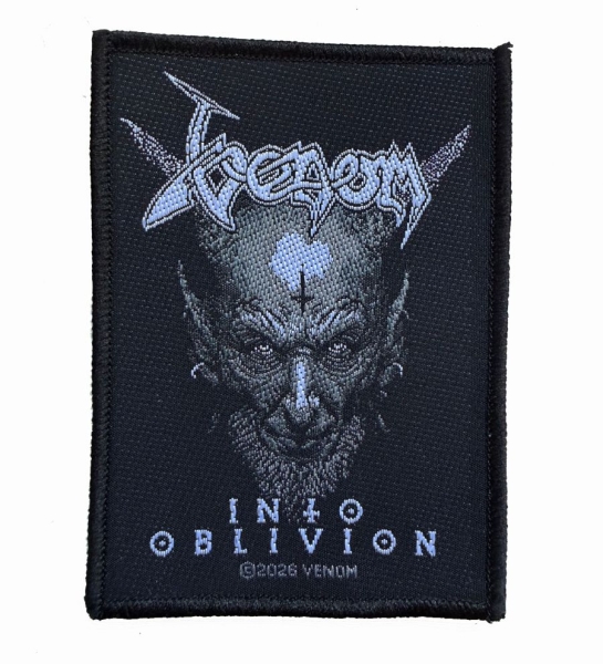 Venom - Patch Into Oblivion (10 Cm X 7,2) i gruppen MERCHANDISE / Accessoarer / Kommende / Metal hos Bengans Skivbutik AB (5691992)