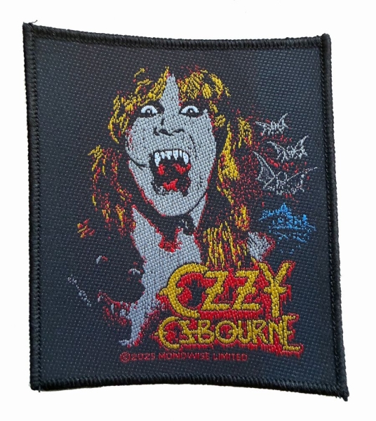 Ozzy Osbourne - Patch Fangs (10 Cm X 8,7) i gruppen MERCHANDISE / Accessoarer / Kommende / Metal hos Bengans Skivbutik AB (5691994)
