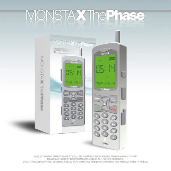 Monsta X - The Phase EP (MX-0514 Table Clock Ver.) i gruppen CD / Kommende / K-Pop hos Bengans Skivbutik AB (5692007)