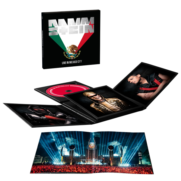 Rammstein - Live In Mexico City (2CD) i gruppen CD / Kommende / Metal hos Bengans Skivbutik AB (5692008)