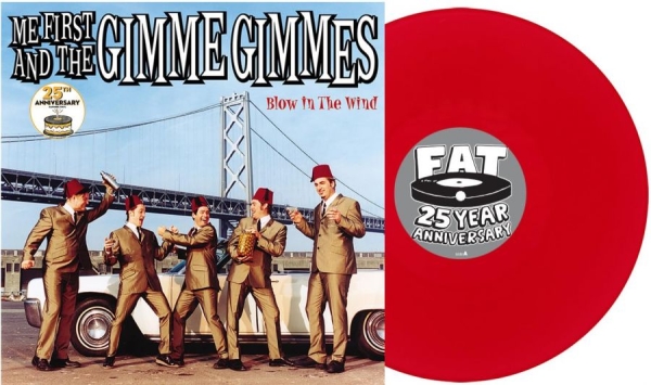 Me First And The Gimme Gimmes - Blow In The Wind (Apple Red Vinyl L i gruppen VINYL / Kommende / Pop-Rock hos Bengans Skivbutik AB (5692054)