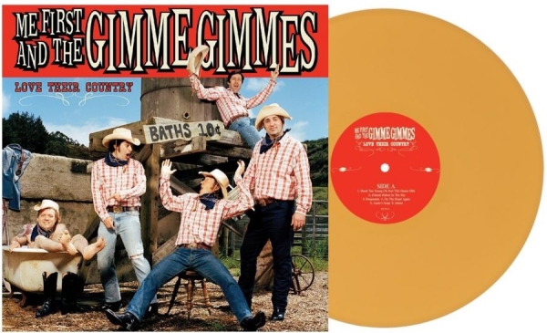 Me First And The Gimme Gimmes - Love Their Country (Mustard Vinyl L i gruppen VINYL / Kommende / Pop-Rock hos Bengans Skivbutik AB (5692055)
