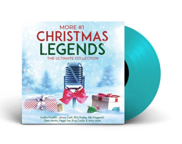Various Artists - More #1 Christmas Legends (Blue Vin i gruppen VINYL / Kommende / JuleMusikkk hos Bengans Skivbutik AB (5692069)