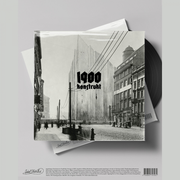 1900 - Konstrukt (Black Vinyl LP) i gruppen VINYL / Kommende / Pop-Rock,Svensk Musikkk hos Bengans Skivbutik AB (5692202)