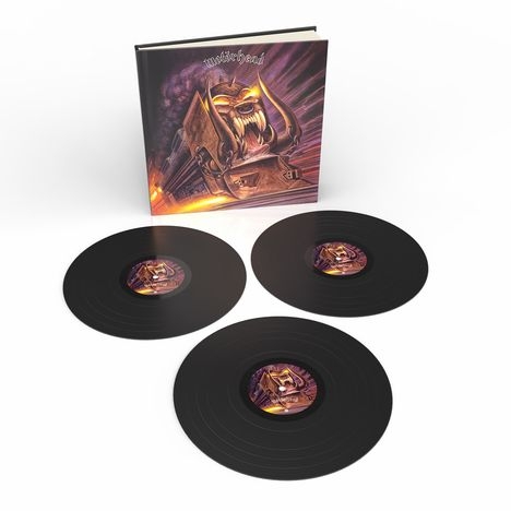 Motörhead - Orgasmatron (40th Anniversary Edition - Bookpack / 3LP) i gruppen VINYL / Kommende / Metal,Pop-Rock hos Bengans Skivbutik AB (5692211)