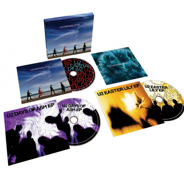 U2 - Carnaval De Luz (Limited Edition Deluxe 3CD Boxset) i gruppen CD / Kommende / Pop-Rock hos Bengans Skivbutik AB (5692216)