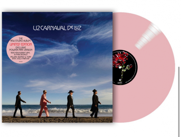 U2 - Carnaval De Luz (Indie Powder Rose Pink Vinyl) i gruppen VINYL / Kommende / Pop-Rock hos Bengans Skivbutik AB (5692218)