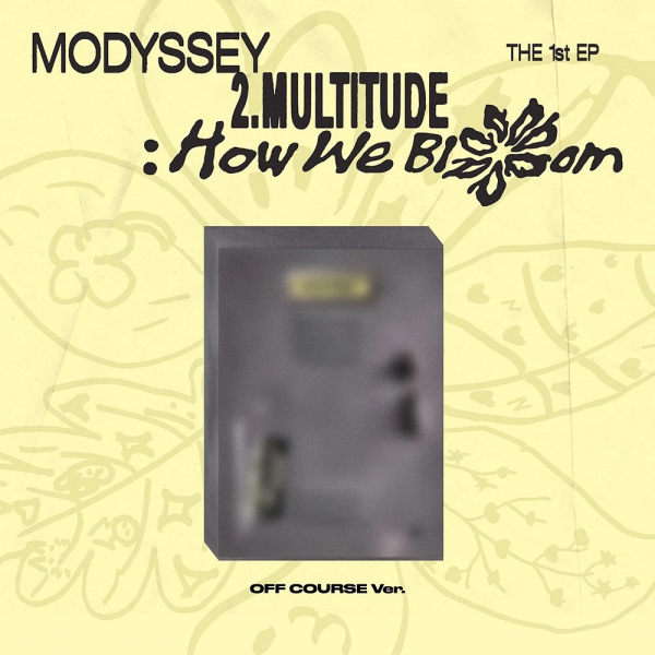 Modyssey - 2.Multitude How We Blom (Off Course Ver.) i gruppen CD / Kommende / K-Pop hos Bengans Skivbutik AB (5692440)