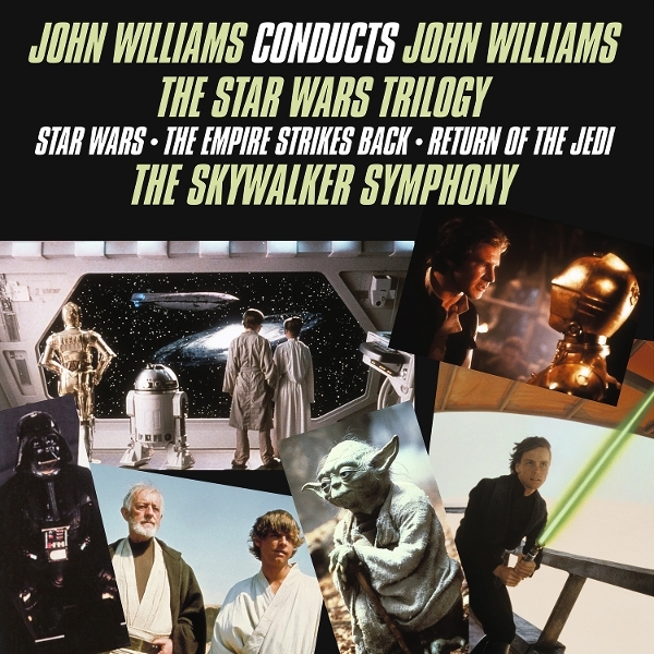 John Williams - John Williams Conducts John Williams - The Star Wars Trilogy i gruppen VINYL / Kommende / Film-Musikkkal hos Bengans Skivbutik AB (5692467)
