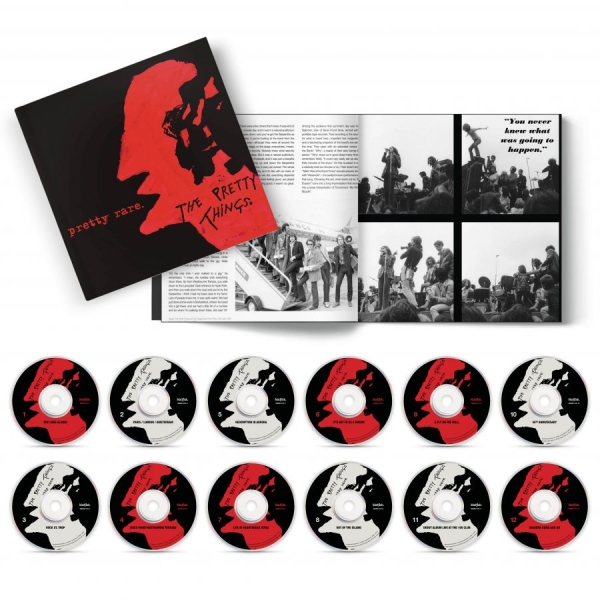 Pretty Things The - Pretty Rare (12 Cd Hardback Book) i gruppen CD / Kommende / Pop-Rock hos Bengans Skivbutik AB (5692567)