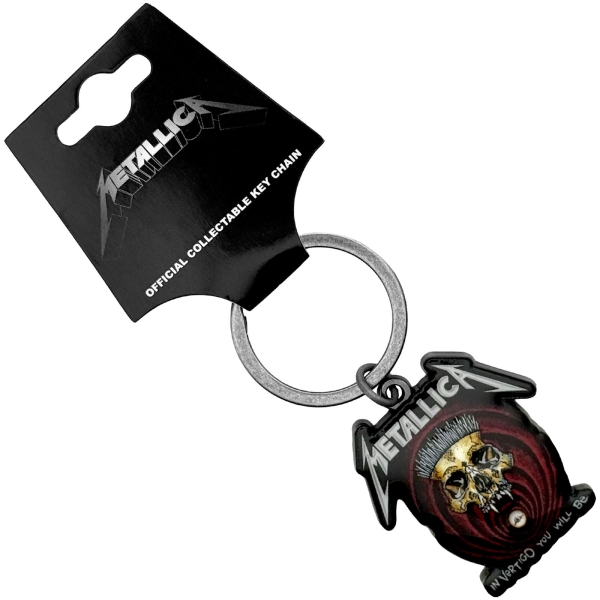 Metallica - In Vertigo Detail Keychain i gruppen MERCHANDISE / Nøkkelring / / hos Bengans Skivbutik AB (5692762)
