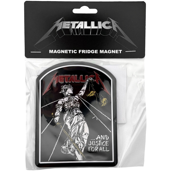 Metallica - And Justice For All Tombstone Magnet i gruppen MERCHANDISE / Magnet / / hos Bengans Skivbutik AB (5692767)