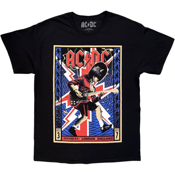 Ac/Dc - London Uni Bl T-Shirt i gruppen MERCHANDISE / T-shirt / Nyheter / Metal hos Bengans Skivbutik AB (5692971r)