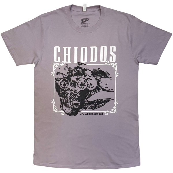 Chiodos - Awtew Faded Face Uni Purp T-Shirt i gruppen MERCHANDISE / T-shirt / Nyheter / Metal hos Bengans Skivbutik AB (5692980r)