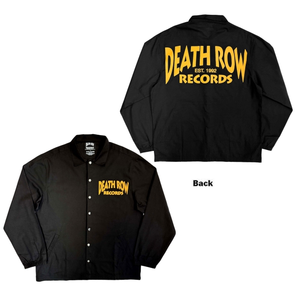 Death Row Records - Logo Uni Bl Shirt i gruppen MERCHANDISE / Skjorte /  /  hos Bengans Skivbutik AB (5692983r)