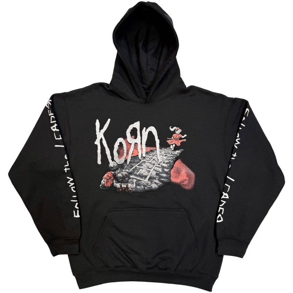 Korn - Follow The Leader Uni Bl Hoodie i gruppen MERCHANDISE / Hoodies / Nyheter / Metal hos Bengans Skivbutik AB (5692999r)