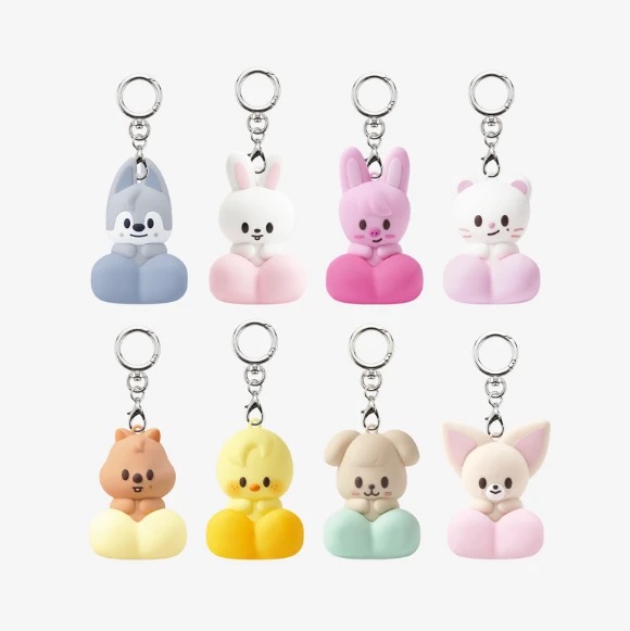 Stray Kids - Skzoo Secret Clicker Keyring - Run It (Random) i gruppen MERCHANDISE / Merch / Kommende / K-Pop hos Bengans Skivbutik AB (5693037)