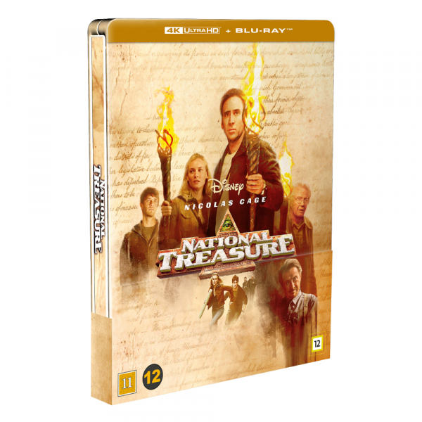 Movie - National Treasure  (Ltd Steelbook 2-disc / 4K UHD + Blu-ray) i gruppen FILM / Film UHD-4K /  /  hos Bengans Skivbutik AB (5693041)