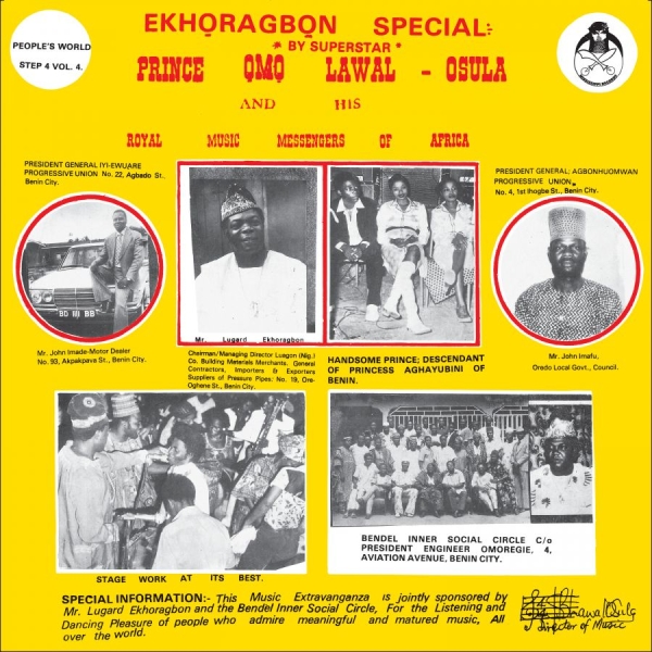 Prince *M* Lawal-Osula And His Roya - Oru Ye Ye Ye i gruppen VINYL / Kommende / Jazz hos Bengans Skivbutik AB (5693155)