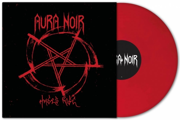Aura Noir - Hades Rise (Red Vinyl Lp) i gruppen VINYL / Kommende / Metal hos Bengans Skivbutik AB (5693174)