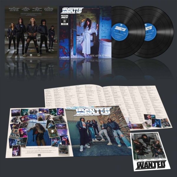 Wanted - Late Attraction (2 Lp Black Vinyl) i gruppen VINYL / Mest forhåndsbestilt hos Bengans Skivbutik AB (5693199)
