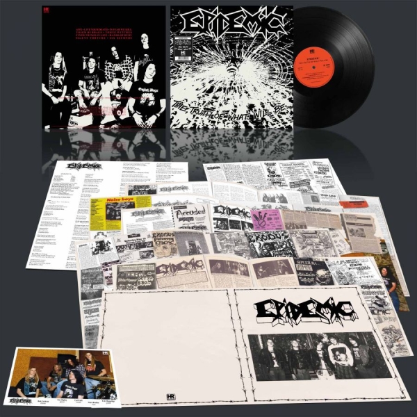 Epidemic - Truth Of What Will Be The (Black Vi i gruppen VINYL / Kommende / Metal hos Bengans Skivbutik AB (5693203)