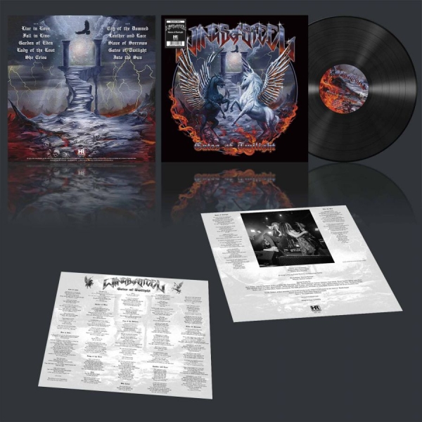 Wings Of Steel - Gates Of Twilight (Black Vinyl Lp) i gruppen VINYL / Kommende / Metal hos Bengans Skivbutik AB (5693204)