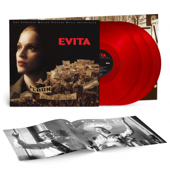 Madonna - Evita (Limited 3 x 140g Red vinyl) i gruppen VINYL / Kommende / Pop-Rock hos Bengans Skivbutik AB (5693212)
