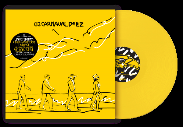 U2 - Carnaval De Luz (Ltd Yellow Third Man Records Vinyl) i gruppen VINYL / Kommende / Pop-Rock hos Bengans Skivbutik AB (5693278)