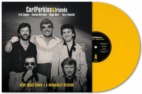 Carl Perkins & Friends - Blue Suede Shoes - A Rockabilly Ses i gruppen VINYL / Kommende / Pop-Rock hos Bengans Skivbutik AB (5693356)
