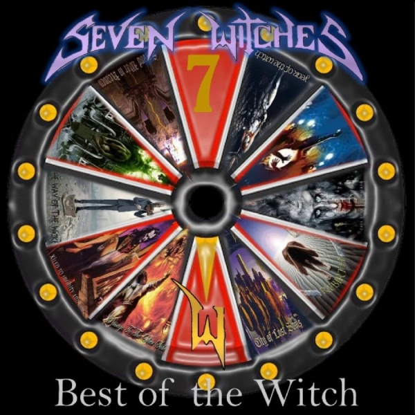 Seven Witches - Best Of The Witch i gruppen CD / Kommende / Pop-Rock hos Bengans Skivbutik AB (5693369)