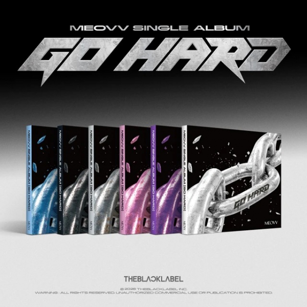 Meovv - Go Hard (Random Ver.) i gruppen CD / Kommende / K-Pop hos Bengans Skivbutik AB (5693447)