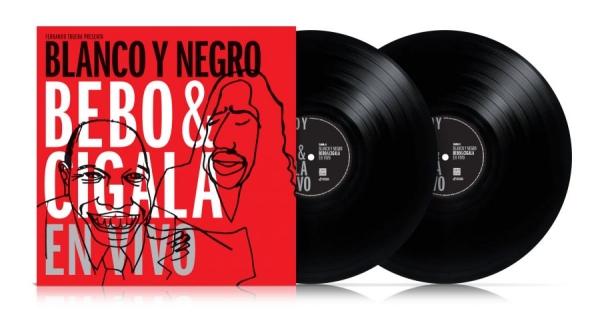 Bebo & Cigala - Blanco And Negro - En Vivo (2 Lp Bl i gruppen VINYL / Kommende / Jazz hos Bengans Skivbutik AB (5693582)
