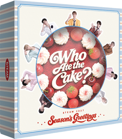 &Team - 2027 Seasons Greetings - Who Ate The Cake + WS i gruppen MERCHANDISE / Merch / Kommende / K-Pop hos Bengans Skivbutik AB (5693668)