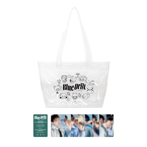Ateez - 8th Anniversary MD : Clear Shopper Bag i gruppen MERCHANDISE / Merch / Kommende / K-Pop hos Bengans Skivbutik AB (5693693)