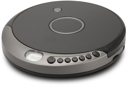 CD-Spelare - Gpx Pcb319b Bluetooth Wireless Personal Cd Player -(Black/Silver) i gruppen hos Bengans Skivbutik AB (5693703)