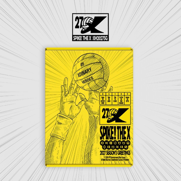 Xdinary Heroes - 2027 Seasons Greetings - Spike! The X + Apple i gruppen MERCHANDISE / Merch / Kommende / K-Pop hos Bengans Skivbutik AB (5693892)