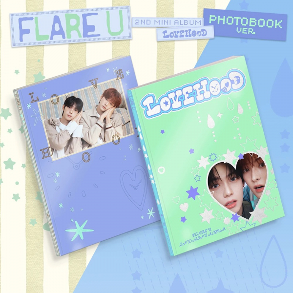 Flare U - Lovehood (Random Ver.) i gruppen CD / K-Pop hos Bengans Skivbutik AB (5693926)