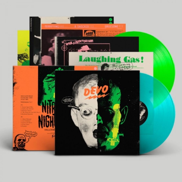 Devo - Nitrous Nightmare: Halloween Live 1975 (Color 2LP) i gruppen VINYL / Pop-Rock hos Bengans Skivbutik AB (5694088)