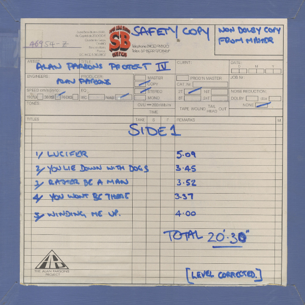 Alan Parsons Project The - Eve (Work In Progress) (Trans Green i gruppen VINYL / Pop-Rock hos Bengans Skivbutik AB (5694091)
