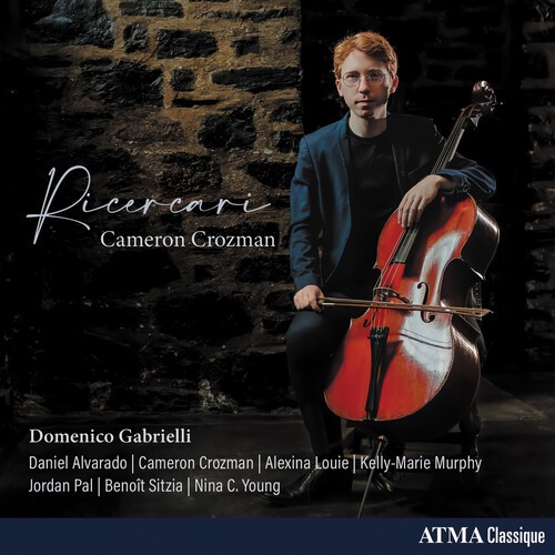 Cameron Crozman - Ricercari - Works For Cello i gruppen CD / Klassisk hos Bengans Skivbutik AB (5694403)