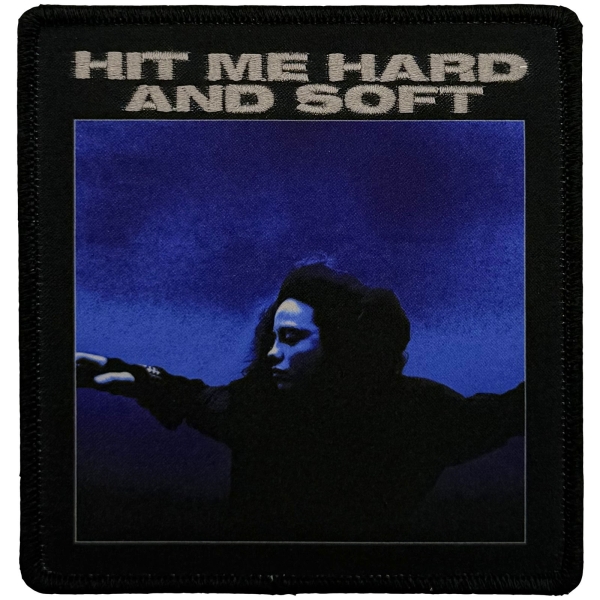 Billie Eilish - Hit Me Hard And Soft Woven Patch i gruppen MERCH / Tilbehør / Tøymerker hos Bengans Skivbutik AB (5694775)
