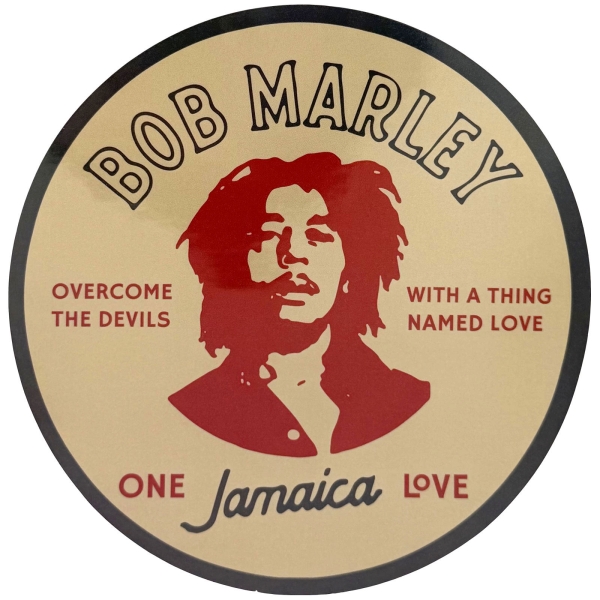 Bob Marley - Thing Called Love Sticker i gruppen MERCHANDISE / Merch / Nyheter / Reggae hos Bengans Skivbutik AB (5694784)