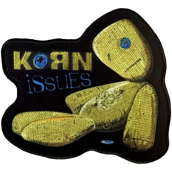 Korn - Issues Woven Patch i gruppen MERCH / Tilbehør / Tøymerker hos Bengans Skivbutik AB (5694856)