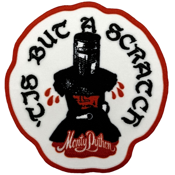 Monty Python - Scratch Woven Patch i gruppen MERCHANDISE / Tøypatch / / hos Bengans Skivbutik AB (5694860)