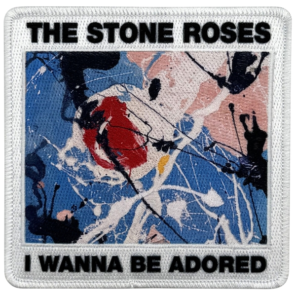 The Stone Roses - Adored Woven Patch i gruppen MERCHANDISE / Tøypatch /  /  hos Bengans Skivbutik AB (5694938)
