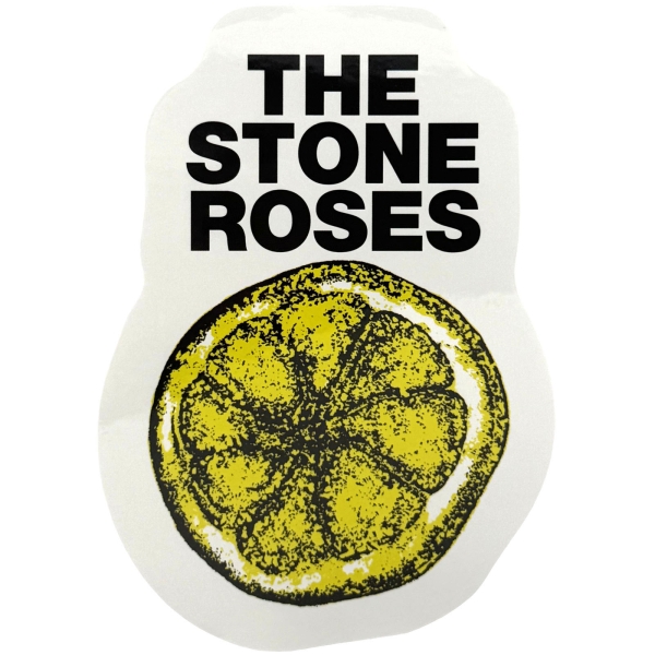 The Stone Roses - Logo & Lemon Sticker i gruppen MERCHANDISE / Merch / Nyheter / Pop-Rock hos Bengans Skivbutik AB (5694941)
