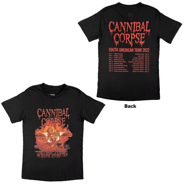 Cannibal Corpse - Necrogenic Resurrection Uni Bl T-Shirt i gruppen MERCHANDISE / T-shirt / Nyheter / Metal hos Bengans Skivbutik AB (5695023r)