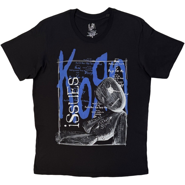 Korn - Issues Box Uni Bl T-Shirt i gruppen MERCH / Klær / T-skjorter hos Bengans Skivbutik AB (5695032r)