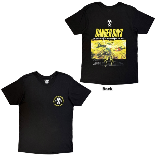 My Chemical Romance - Danger Days Pocket Uni Bl T-Shirt i gruppen MERCHANDISE / T-shirt / Nyheter / Pop-Rock hos Bengans Skivbutik AB (5695035r)